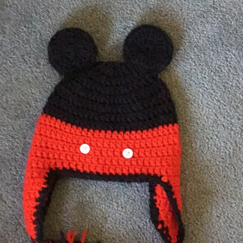 Handmade mickey hat